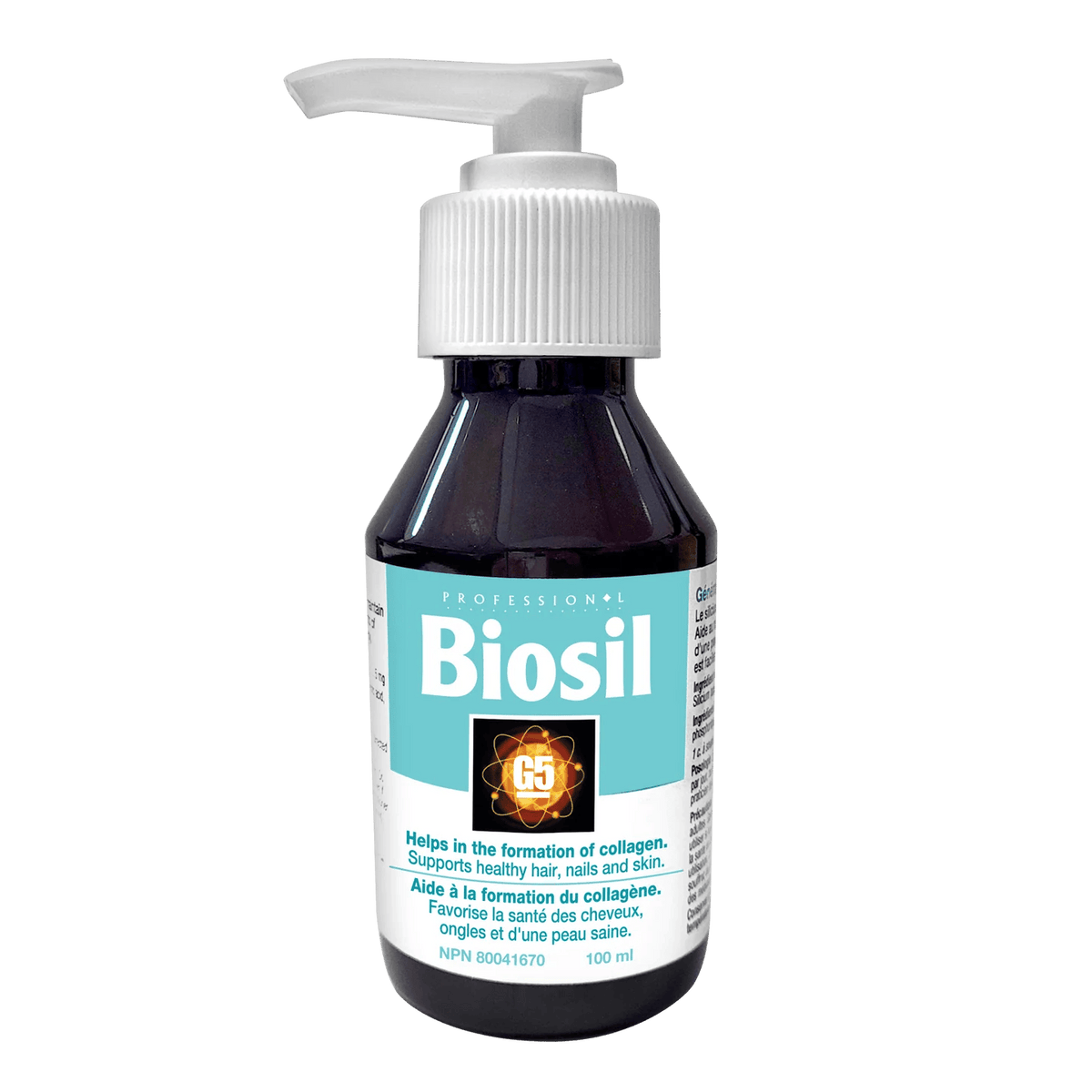 NATURE BEAUTÉ SANTÉ Suppléments Biosil (avec pompe) 100ml