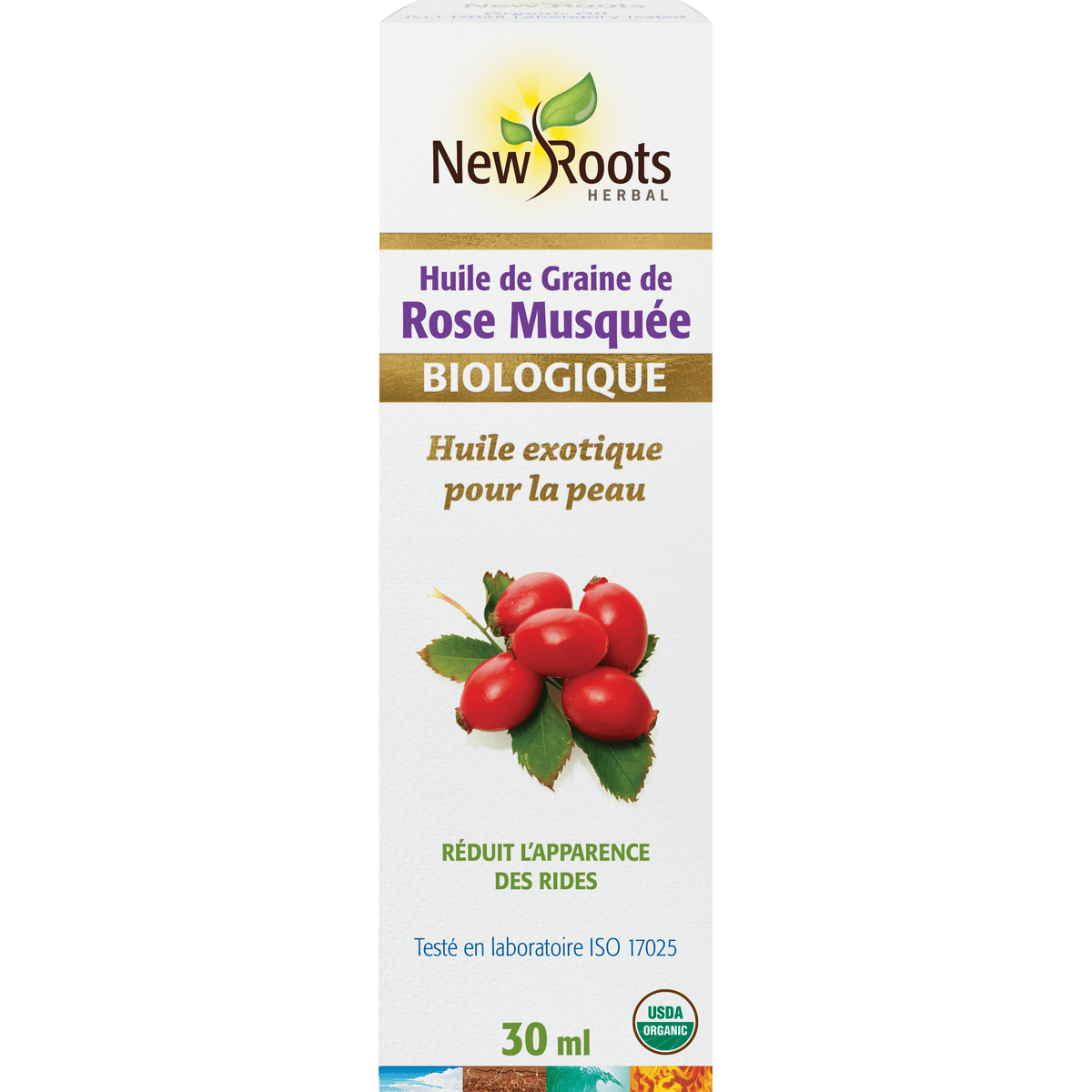 NEW ROOTS HERBAL Soins & Beauté Huile de graines de cynorhodon 30ml