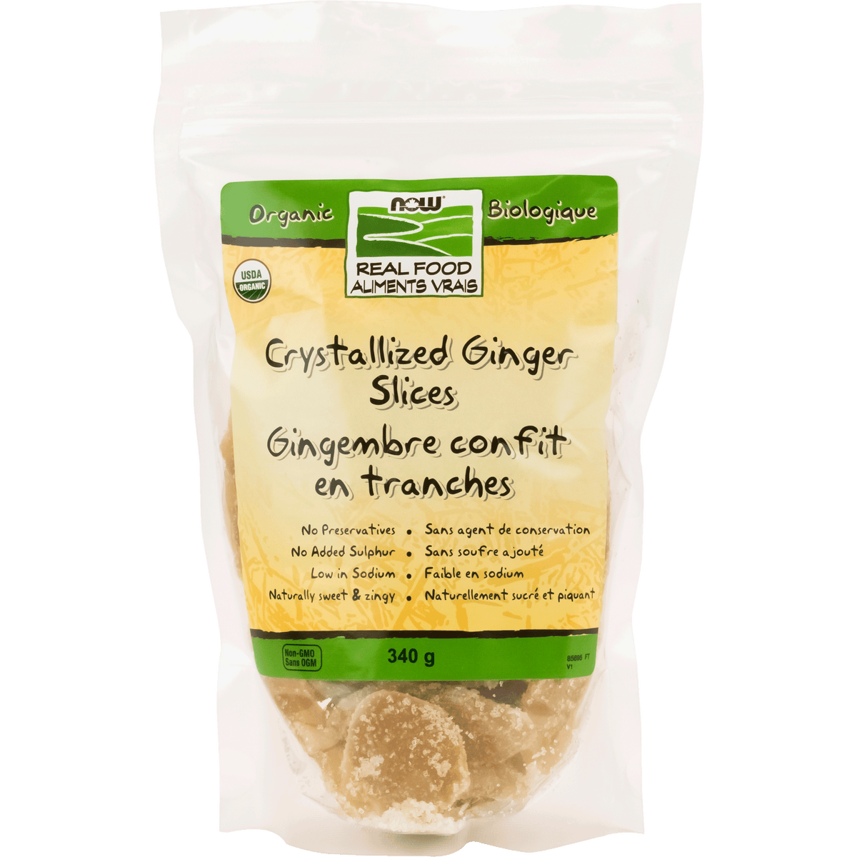 NOW Épicerie Gingembre cristallisé bio 340g