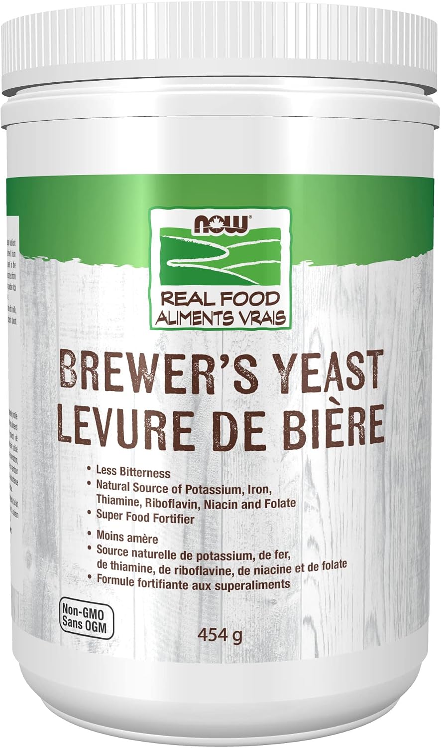 NOW Suppléments Levure de bière  454g