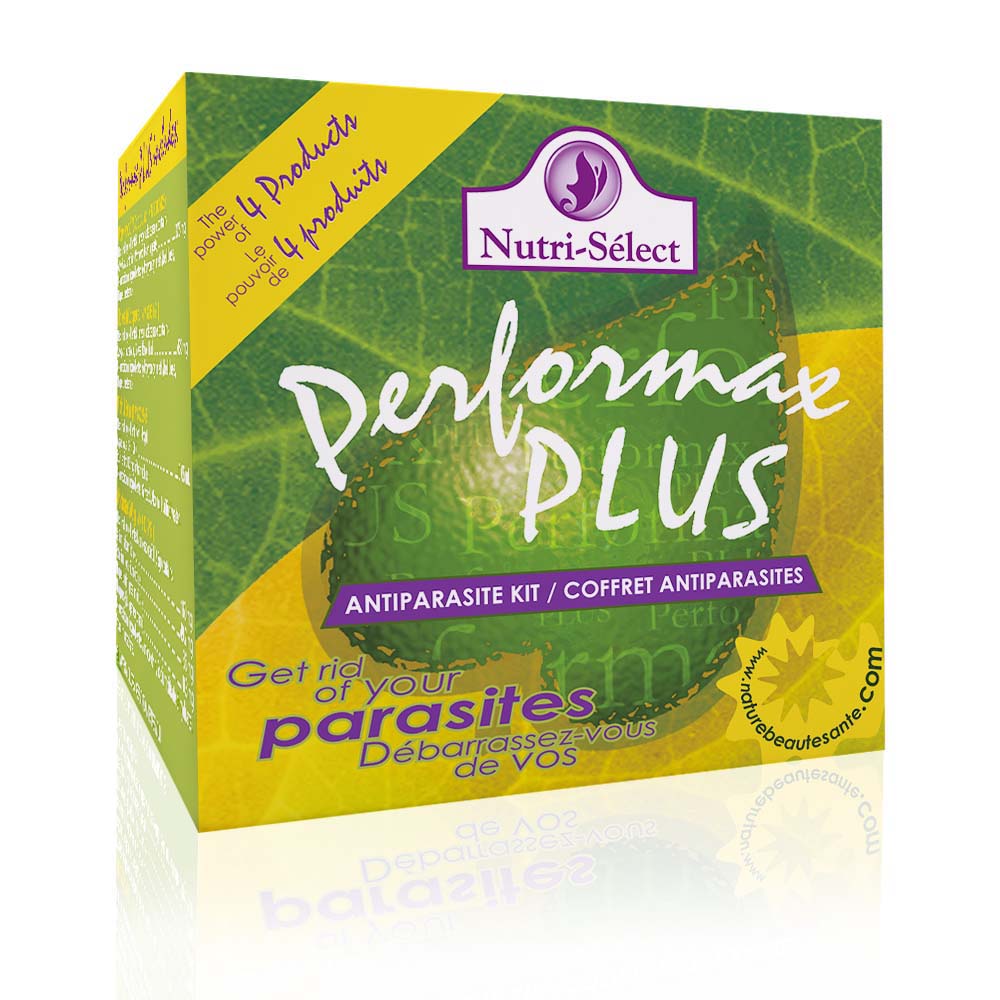 NUTRI-SELECT Suppléments Performax plus (coffret antiparasites) (kit de 4 produits) cure