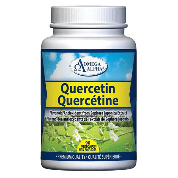 OMÉGA ALPHA PHARMATICAL Suppléments Quercétine 90vcaps