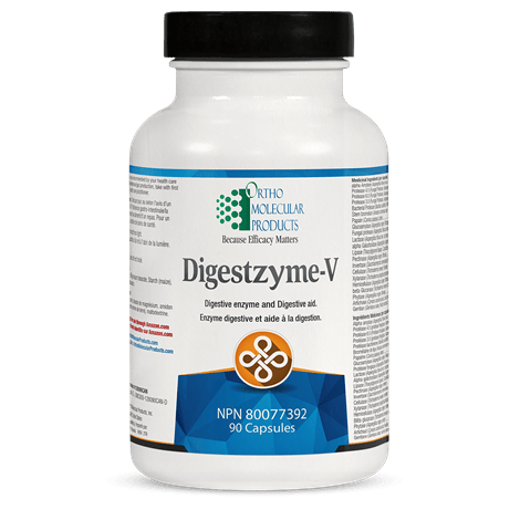 ORTHO MOLECULAR PRODUCTS Suppléments Digestzyme-V 90caps