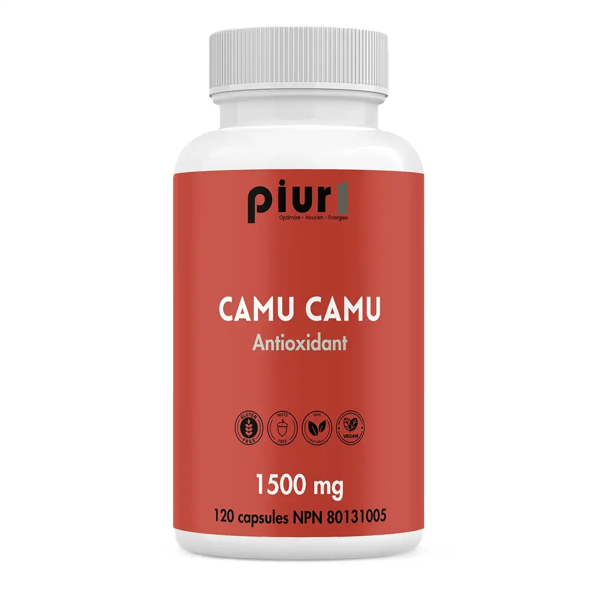 PIUR1 Suppléments Camu camu 10:1 120vcaps