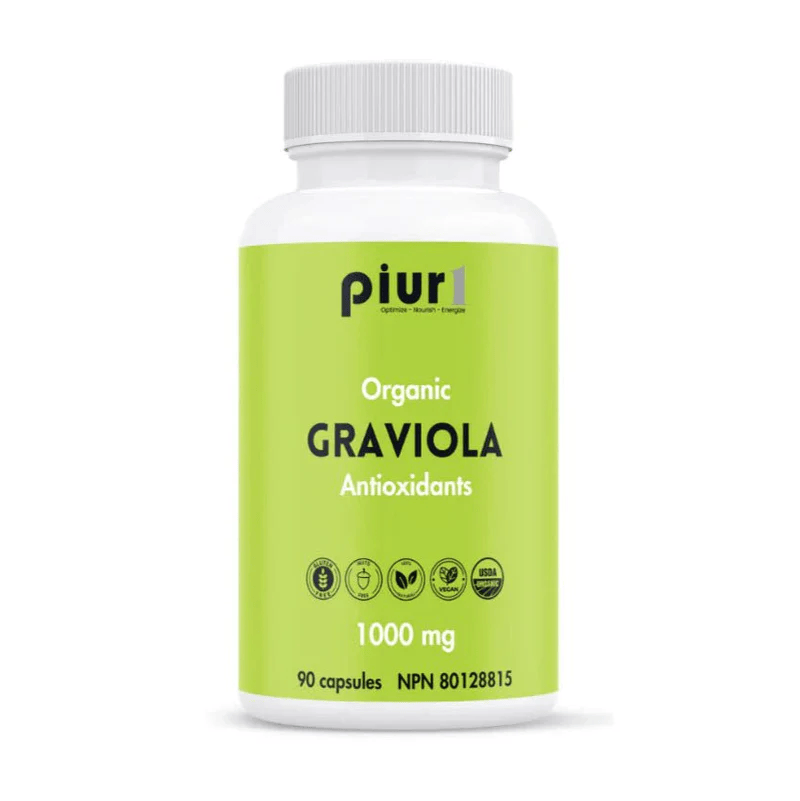 PIUR1 Suppléments Graviola bio 90vcaps
