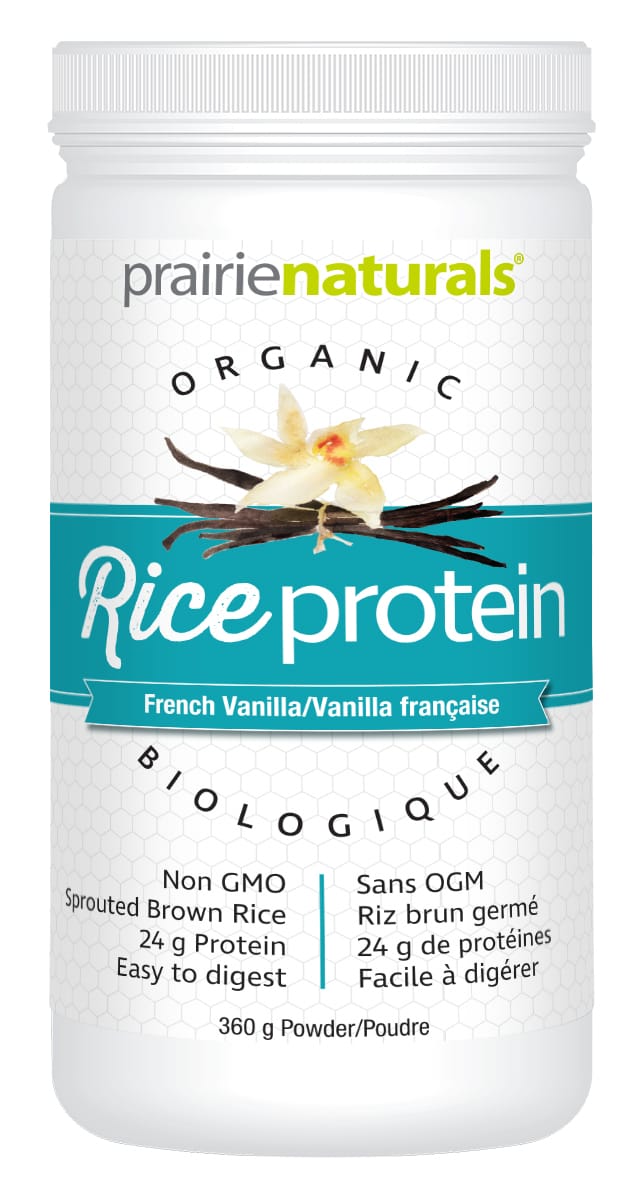 PRAIRIE NATURALS Suppléments Riceprotein (vanille française) 360g