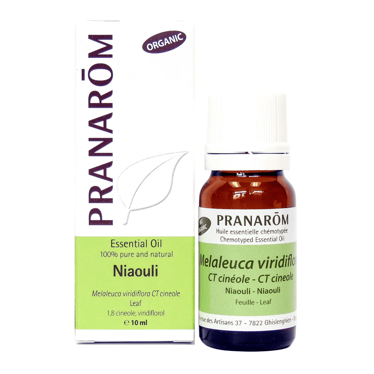 PRANAROM Suppléments Huile essentielle bio - Niaouli 10ml