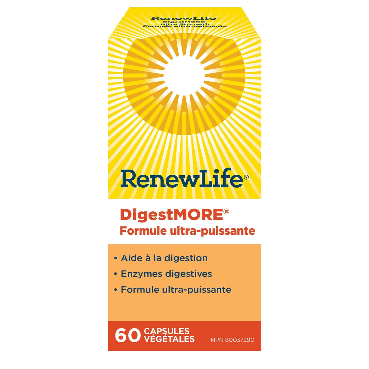 RENEW LIFE Suppléments Digestmore Ultra 60caps