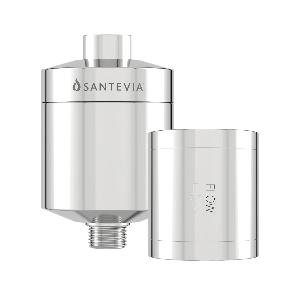 SANTEVIA SYSTEMS Épicerie Filtre pour douche en chrome  un