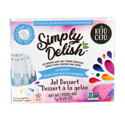 SIMPLY DELISH Épicerie Dessert à la gelée non aromatisé 7g