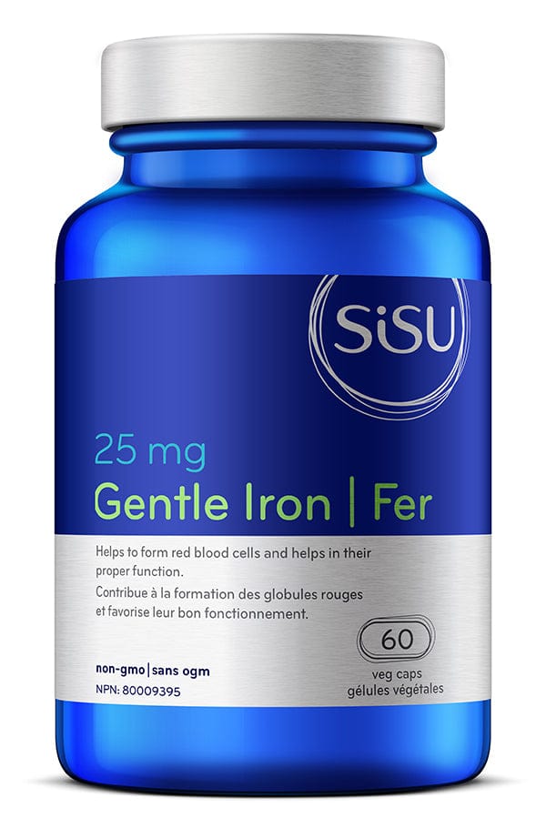 SISU Suppléments Fer 25mg 60vcaps