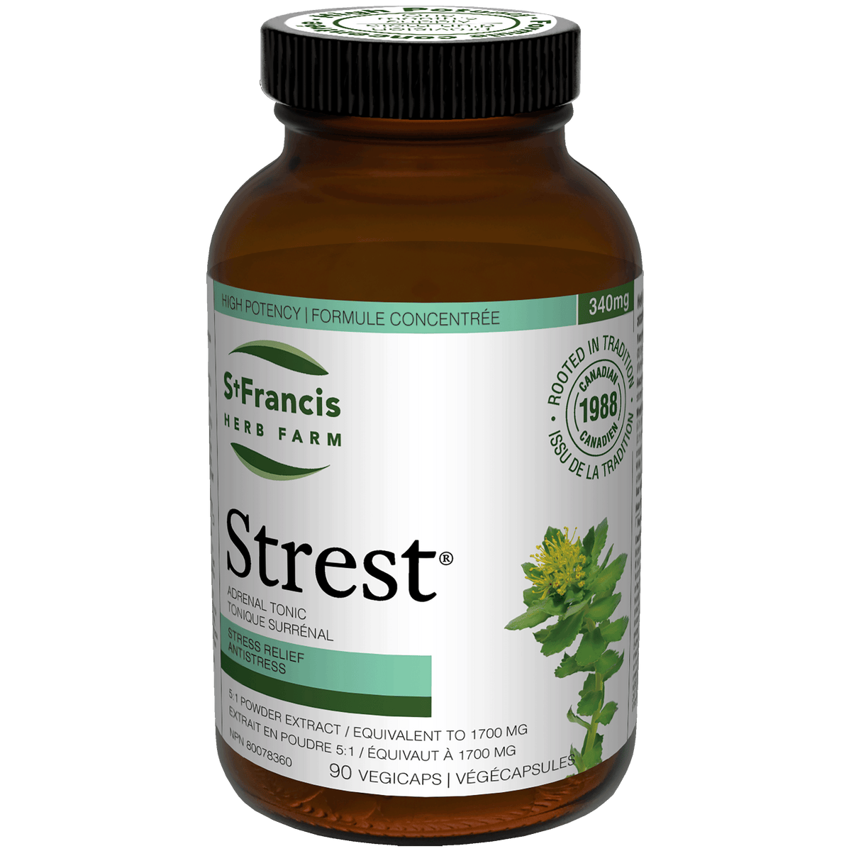 ST-FRANCIS HERB FARM Suppléments Strest 90vgel
