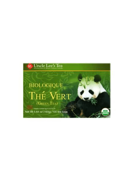 UNCLE LEE'S TEA Épicerie Thé vert bio 100's